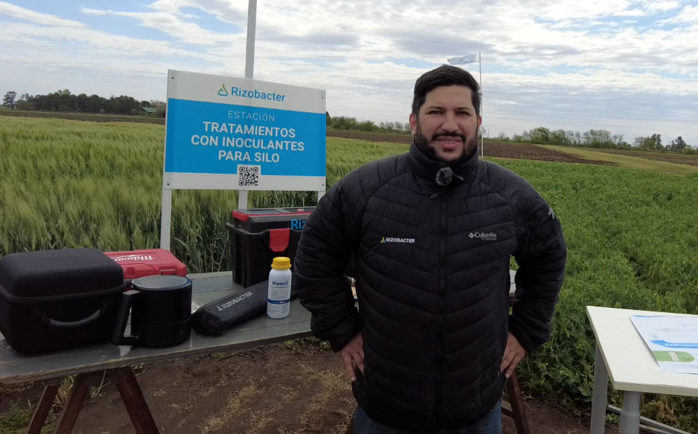 Biológicos para conservación en post cosecha. Pergamino 2023 en Rizobacter